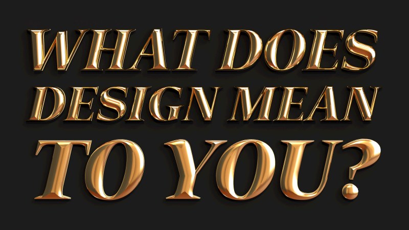 Thumbnail for Adobe and PRINT Want to Know: What Does Design Mean to You?
